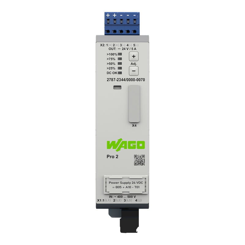 WAGO - Gleichstromversorgung Stromversorgung,Pro 2,3 2787-2344/000-070 phasig