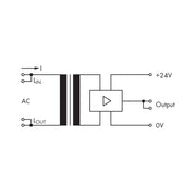 WAGO - Stromüberwachungsgerät AC Stromfluß-Überwachung 286-661 80mA-6A 5-25VAC