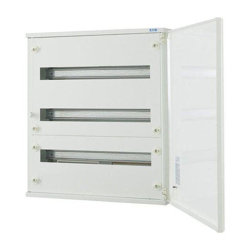 Eaton - Installationskleinverteiler Oberputz Flachverteiler BF-O-3/72-A komplett 3 Rei. Weiß