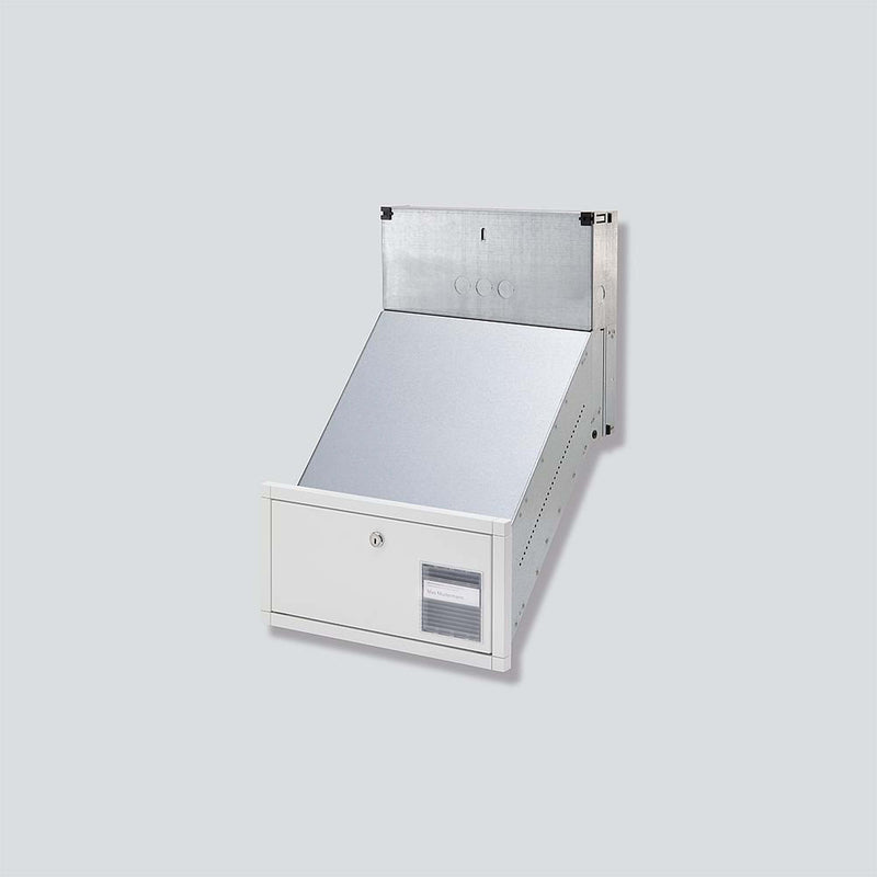 Siedle&Söhne - Montageelement für Türstation DW-Briefkasten-Geh. Audio GU CL BD2A 01 B-0 Classic, Stahlbl. vz