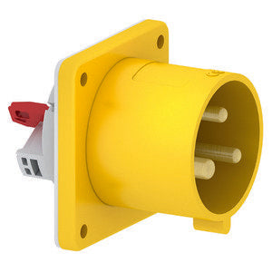 Bals Elektrotech - CEE-Gerätestecker (IEC 60309) Anbau-Gerätestecker 28009 3p 110V 4h Ip 44