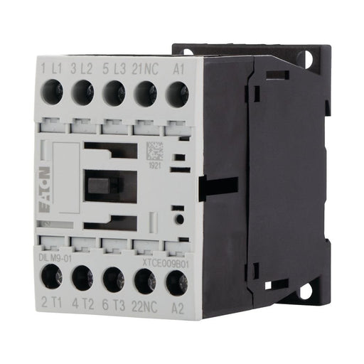 Eaton - Leistungsschütz zum Schalten von Wechselstrom Leistungsschütz DILM9-01(110V50HZ) 1Ö 4kW/400V,AC