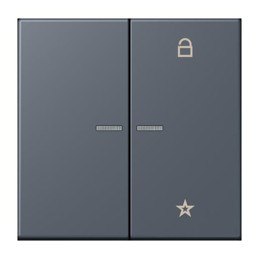Jung - Bedienelement intelligent eNet Taster Universal 1f. FM LC 1701 262