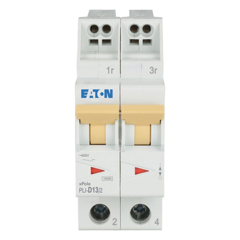 Eaton - Leitungsschutzschalter PLI-D13/2 D 13A, 2p Steckkl
