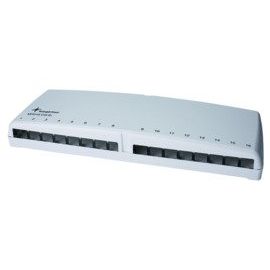 Telegärtner - Patchpanel Kupfer Mini-Verteiler leer 100021395 MPD16 apws TH35