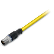 WAGO - SPS-Verbindungskabel Systembusleitung M12B-St. 756-1303/060-200 axial,5-polig,gelb − 1 Stück