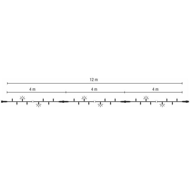 Scharnberger+Hasenbein - Festbeleuchtung Ersatzstrang 4m 58548 f.LEDStringLite