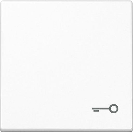 Jung - Abdeckung/Bedienelement für Installationsschalterprogramme Wippe Symbol TÜR aws A 590 T WW für Taster