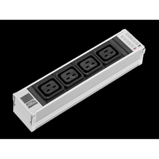 Rittal - Mehrfachsteckdose Einsteckmodul mit LED DK 7859.130 4 x IEC C19