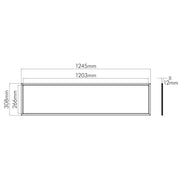 Nobile - Pendelleuchte LED-Panel Flat R2 uplight 1560731240 UGR19 ww dim 1-10V