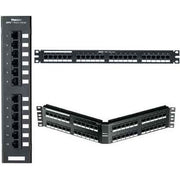Panduit - Patchpanel Kupfer Patch-Panel Kat.5E 24Port DP245E88TGY