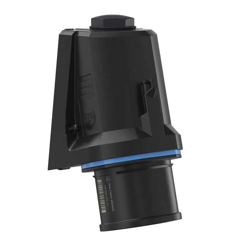 Walther Werke - CEE-Gerätestecker (IEC 60309) CEE NEO Wandgerätestecker FW730509CC schräg 32A 5P 9h