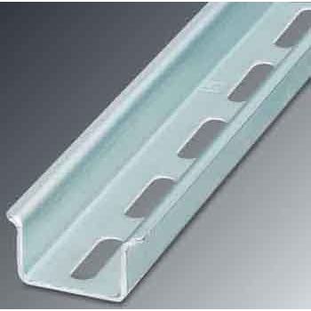 Phoenix Contact - Tragschiene Hutprofil-Tragschiene NS 35/15 ZN Perf 2m gelocht L=2m