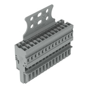 WAGO - Ein- und mehrpolige Klemmenleiste 1-Leiter-Federleiste 769-114/145-000 CAGECLAMP,4mm²,gr − 10 Stück