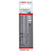 Bosch - Bohrer Metallspiralbohrer HSS 2608577153 PointTeQ DIN 338 1,0