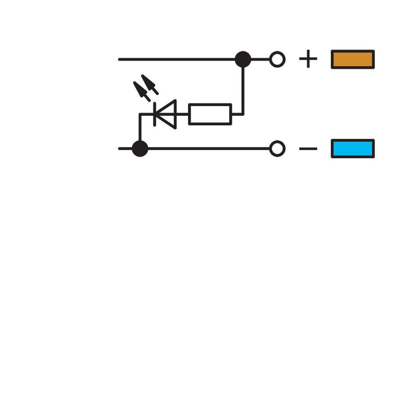 WAGO - Initiator/Aktor-Reihenklemme Initi.-Einspeiseklemme 280-584/281-483 0,08-2,5mmq grün − 10 Stück