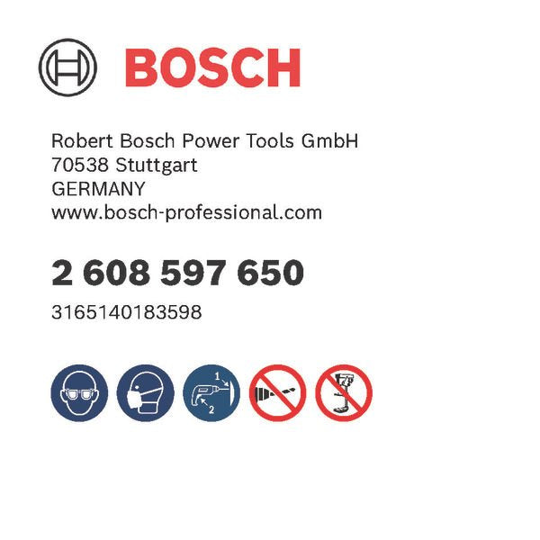 Bosch - Bohrer PRO Wood 2608597650 Holzschlangenbohrer