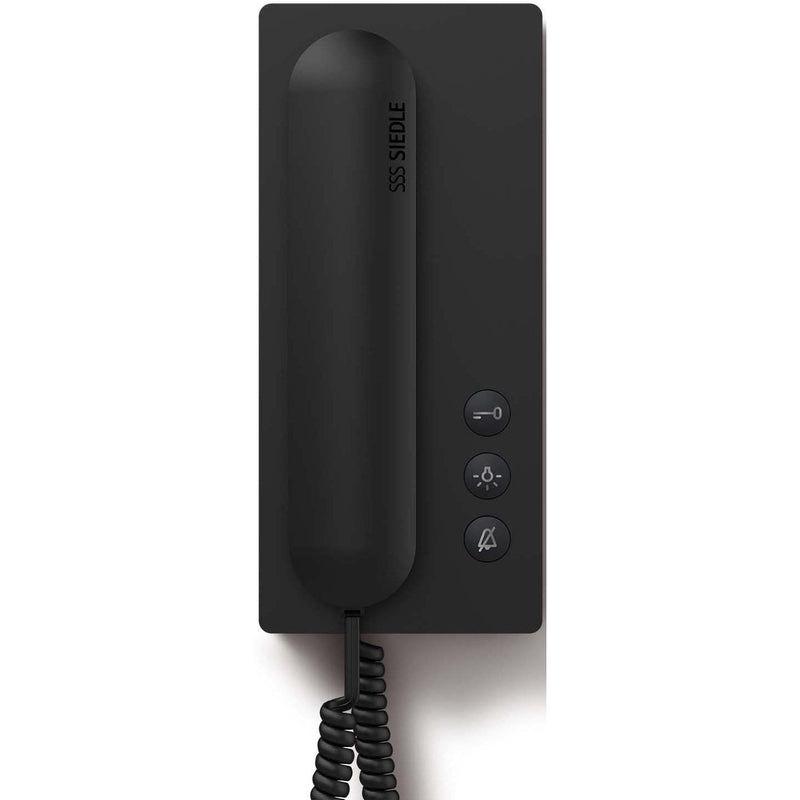 Siedle&Söhne - Innenstation für Türkommunikation Bus-Telefon Standard BTS 850-02 S Schwarz − 1 Stück