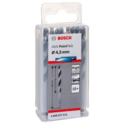 Bosch - Bohrer Metallspiralbohrer HSS 2608577213 PointTeQ DIN 338 4,5