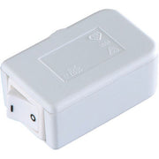 Bachmann - Schnurschalter/-dimmer Schnur-Endschalter 924.073 ws,1p.-Aus,10A/250V