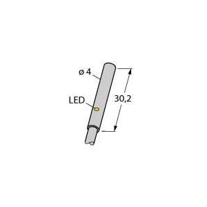 Turck - Induktiver Näherungsschalter Sensor BI1U-EH04-AP6X induktiv − 1 Stück