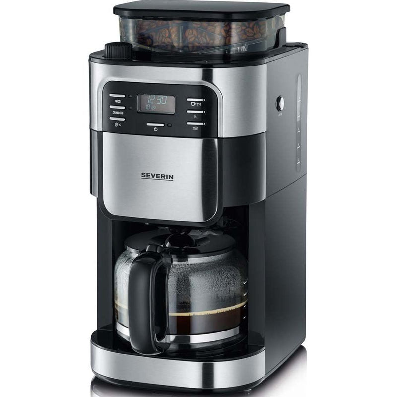 Severin - Kaffeeautomat KA 4810 sw-eds-geb. m.Mahlwerk