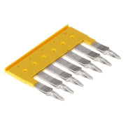 Weidmüller - Querverbinder/Brücker für Reihenklemme Gehäuse ZQV 4/7 GE − 20 Stück