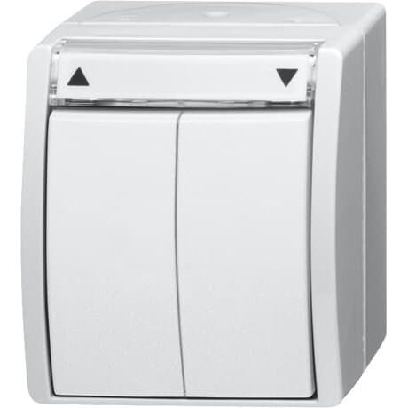 Busch-Jaeger - Jalousieschalter/-taster Jalousieschalter 2601/4 W-54