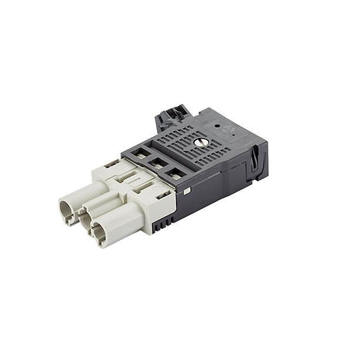 Bachmann - Steckverbinder für steckbare Gebäudeinstallation Gerätestecker GST18/3 940.074 kieselgrau