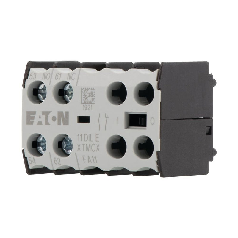 Eaton - Hilfsschalterblock Hilfsschalterbaustein 11DILE 1S+1Ö,Zentral-Aufbau
