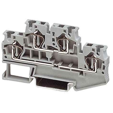 Phoenix Contact - Durchgangs-Reihenklemme Klemme STTB 4 BU 0,08-6qmm B=6,2mm bl − 50 Stück