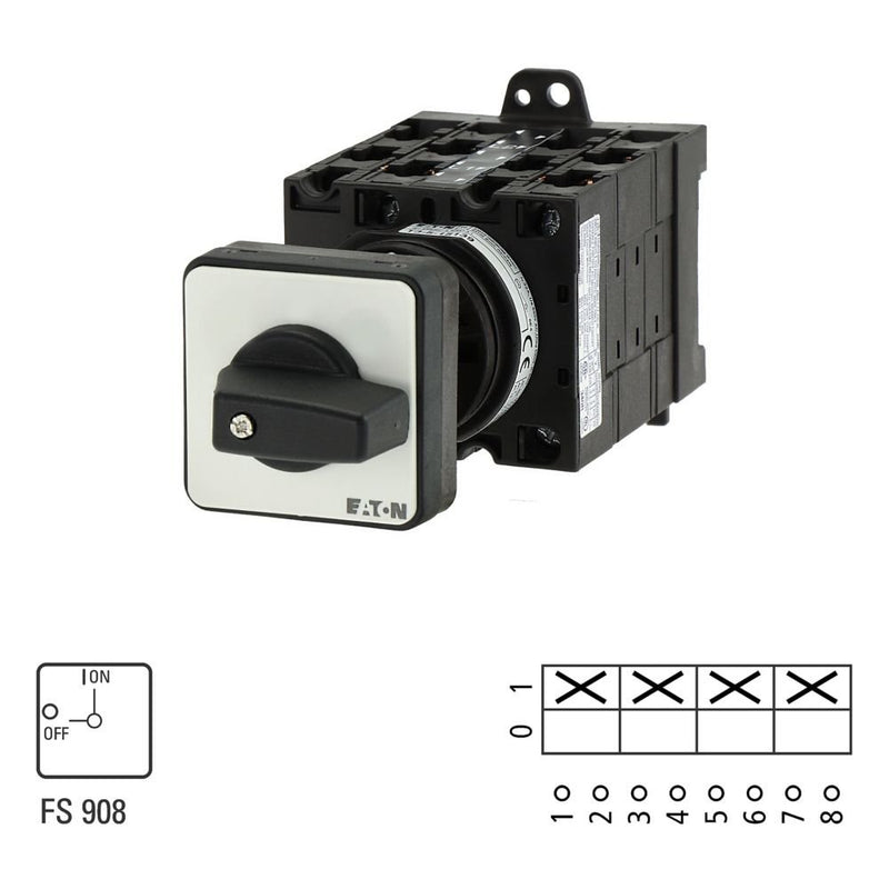 Eaton - Lasttrennschalter EIN-AUS-Schalter T3-5-8345/Z T3 32A Zwischenbau
