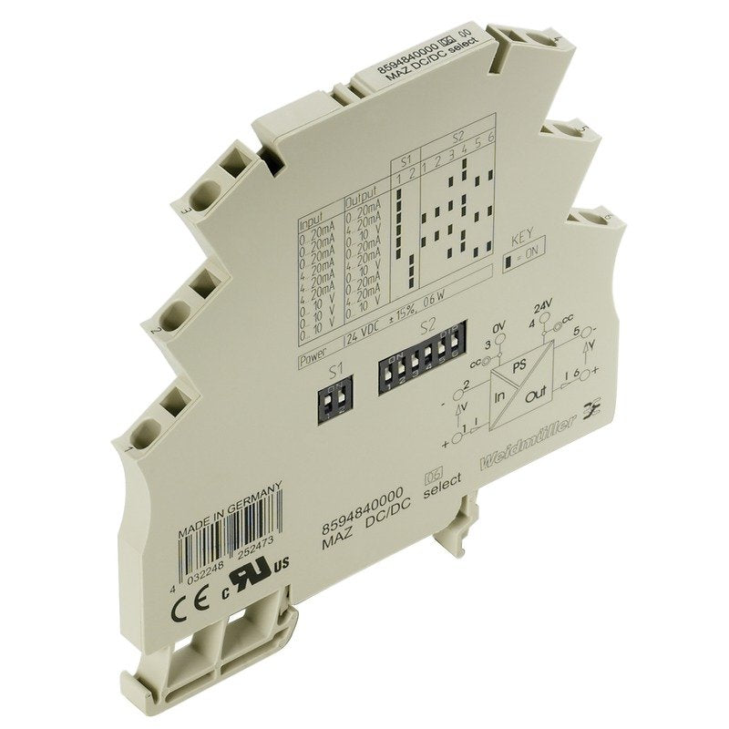 Weidmüller - Trennverstärker Signalwandler MAZ DC/DC select