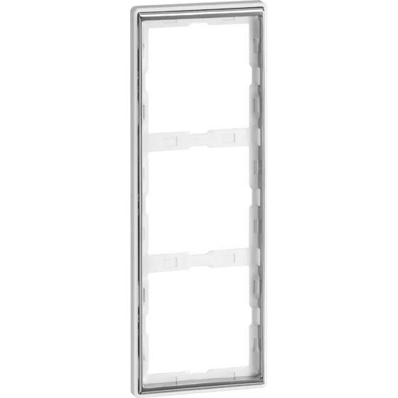 Peha - Abdeckrahmen Rahmen 3-fach alu chr D 95.573.70.60 waage/senkrecht