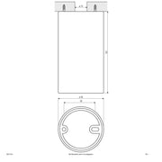 EVN Lichttechnik - Downlight/Strahler/Flutlicht Deckenanbauleuchte 56211014 GU10 rund alu starr