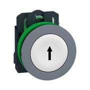 Schneider Electric - Drucktaster, Komplettgerät Drucktaster komplett XB5FA3341C0 ws, 30mm, 1Ö, grau