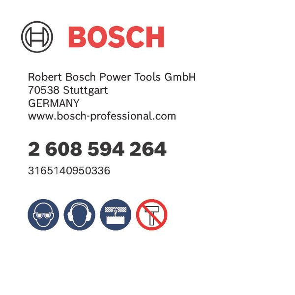 Bosch - Zentrierbohrer/Anbohrer PC Plus-Dorn 2608594264 3/8-Zoll, 8,7 mm