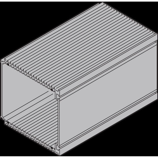 Schroff - Steckbaugruppe für Rastermaß 482,6 mm (19 Zoll) Tubus 30809677 3HE 10TE