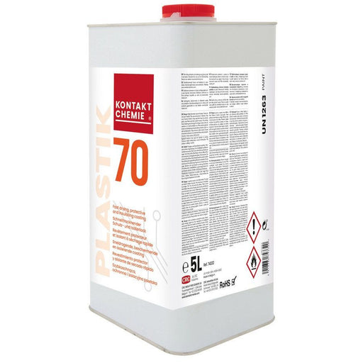 HellermannTyton - Technisches Spray Leiterplatten-Schutzlack Plastik 70 (5L) 5 l Fass