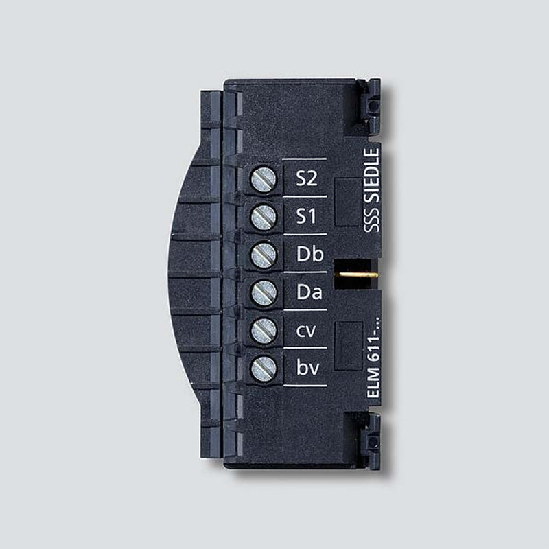 Siedle&Söhne - Zubehör/Ersatzteile für Türkommunikation Klemmblock sw 200029924-00 f. ELM 611 − 1 Stück