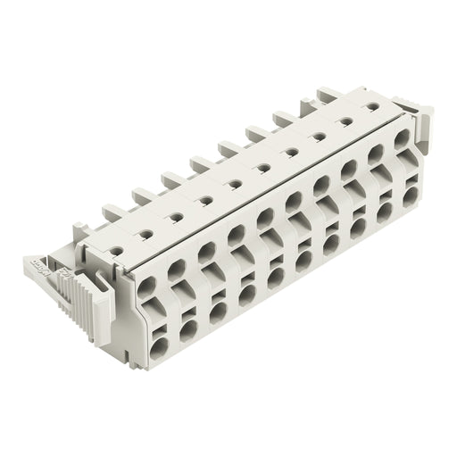 WAGO - Kabelsteckverbinder für Leiterplattensteckverbinder 2-Leiter-Federleiste 721-2210/037-000 CAGECLAMP,2,5mm²,lgr − 25 Stück