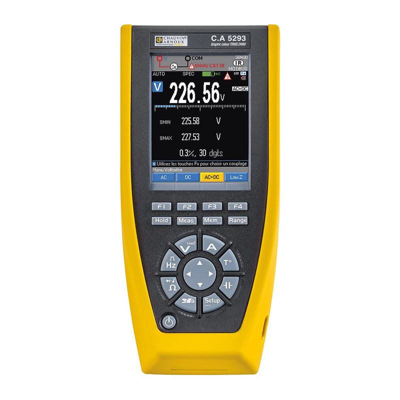 Chauvin Arnoux - Multimeter Farbgrafik-Multimeter C.A 5293
