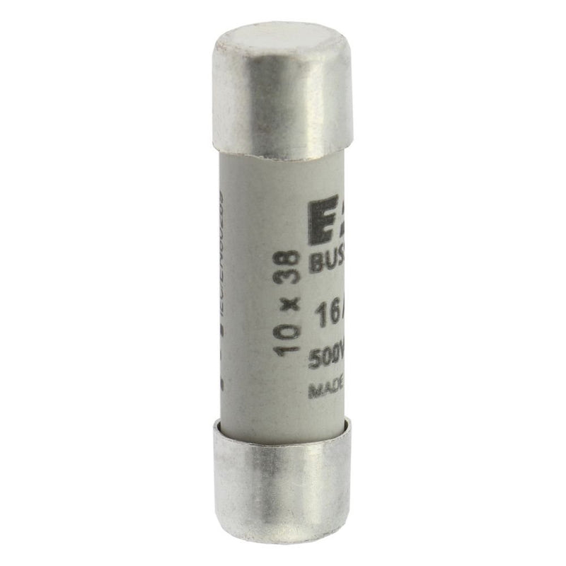 Eaton - Zylindrische Sicherung Sicherungseinsatz Nieders. C10G16 16A AC 500V 120kA − 10 Stück