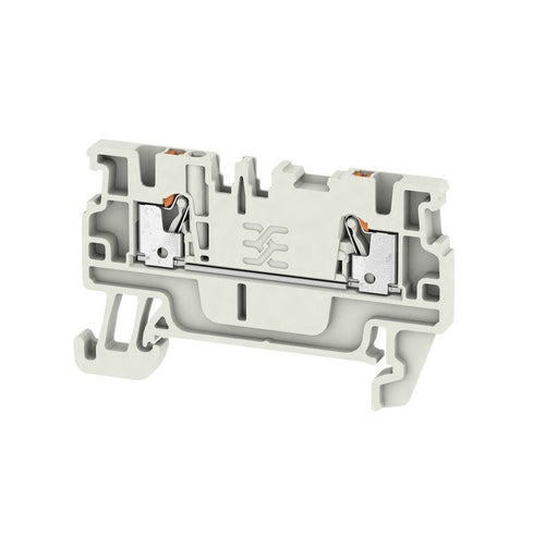 Weidmüller - Durchgangs-Reihenklemme Klemme A2C 1.5 LTGY PUSH IN, 1.5 mm² − 100 Stück