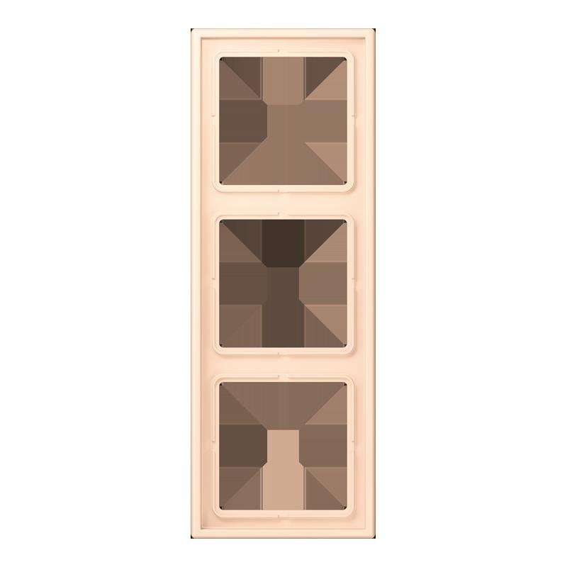 Jung - Abdeckrahmen Rahmen 3-fach LC 983 238 terre sienne pale