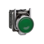 Schneider Electric - Drucktaster, Komplettgerät Leuchtdrucktaster XB4BW33B5 1S1Ö gn LED-M. 24V