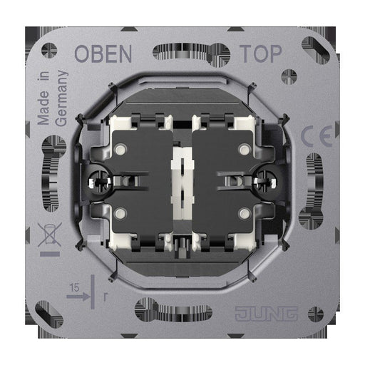 Jung - Taster Multi-Switch geteil. Wippe K 532-4 EU 2x2 Schließern