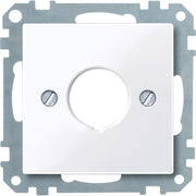 Merten - Einsatz/Abdeckung für Kommunikationstechnik Zentralplatte aws/gl 393825 für Befehlsgerät