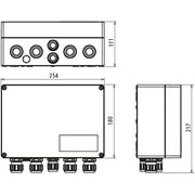 DEHN - Photovoltaik-DC-Stringbox Generatoranschlusskasten DCU 2 YPV 1100 2M 2S für PV-Anlagen