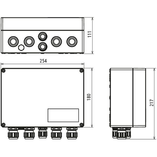 DEHN - Photovoltaik-DC-Stringbox Generatoranschlusskasten DCU 2 YPV 1100 2M 2S für PV-Anlagen